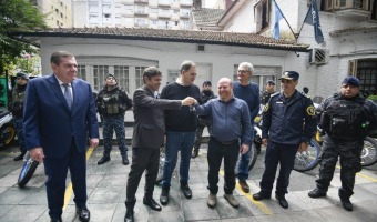 EL MINISTRO DE SEGURIDAD LE CONFIRM AL INTENDENTE EL ENVO DE PATRULLEROS 0 KM